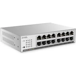 Zyxel GS1100 (16 Ports), Netzwerk Switch, Silber