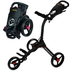 Bag Boy C3 3-Rad Trolley schwarz/rot