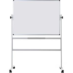 Bi-Office Stativdrehtafel QR0604 Revolver, 100 x 150 cm Whiteboard mit Ständer, emailliert