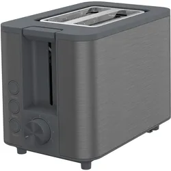 Grundig TA 7340, Toaster, Schwarz, Grau