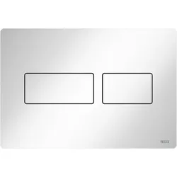TECE TECEsolid WC-Betätigungsplatte 9240432 weiß glänzend, 220x150x6mm, für Zweimengentechnik
