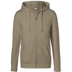 Kübler,  Shirts Kapuzen-Sweatjacke Sandbraun XS (XS)