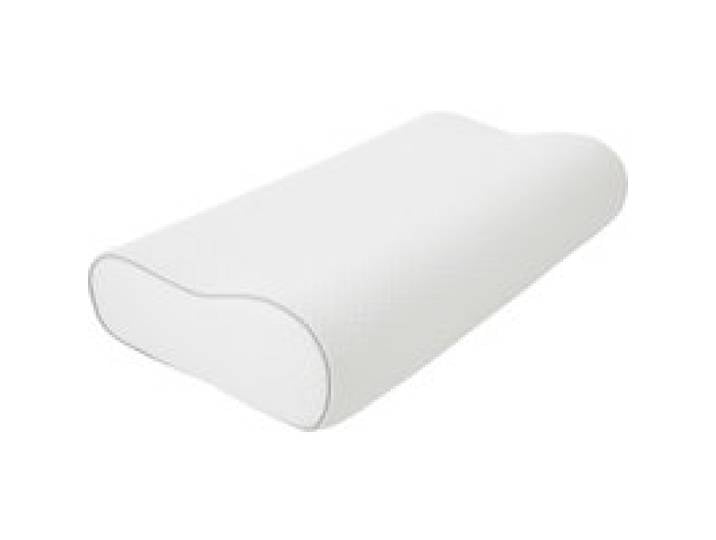 LIVARNO® Oreiller ergonomique en mousse visco-élastique, 60 x 36 x 12/10 cm