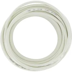 Kopp 33365978 Koaxialleitung 6, 5mm2, Farbe: weiß