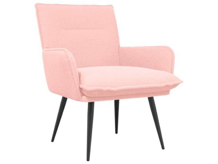 vidaXL Sessel Rosa Bouclé