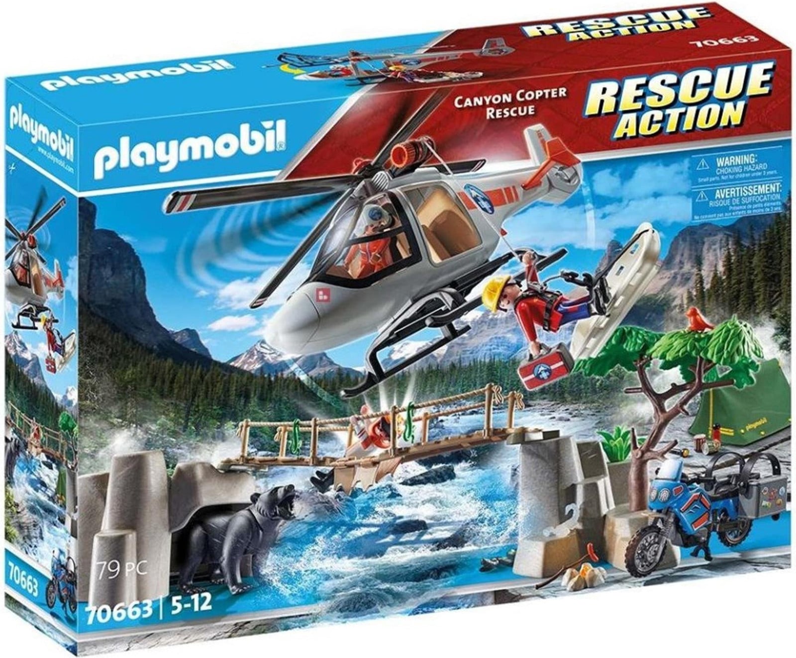 Playmobil Reddingsactie 70663 Bergreddingscommando