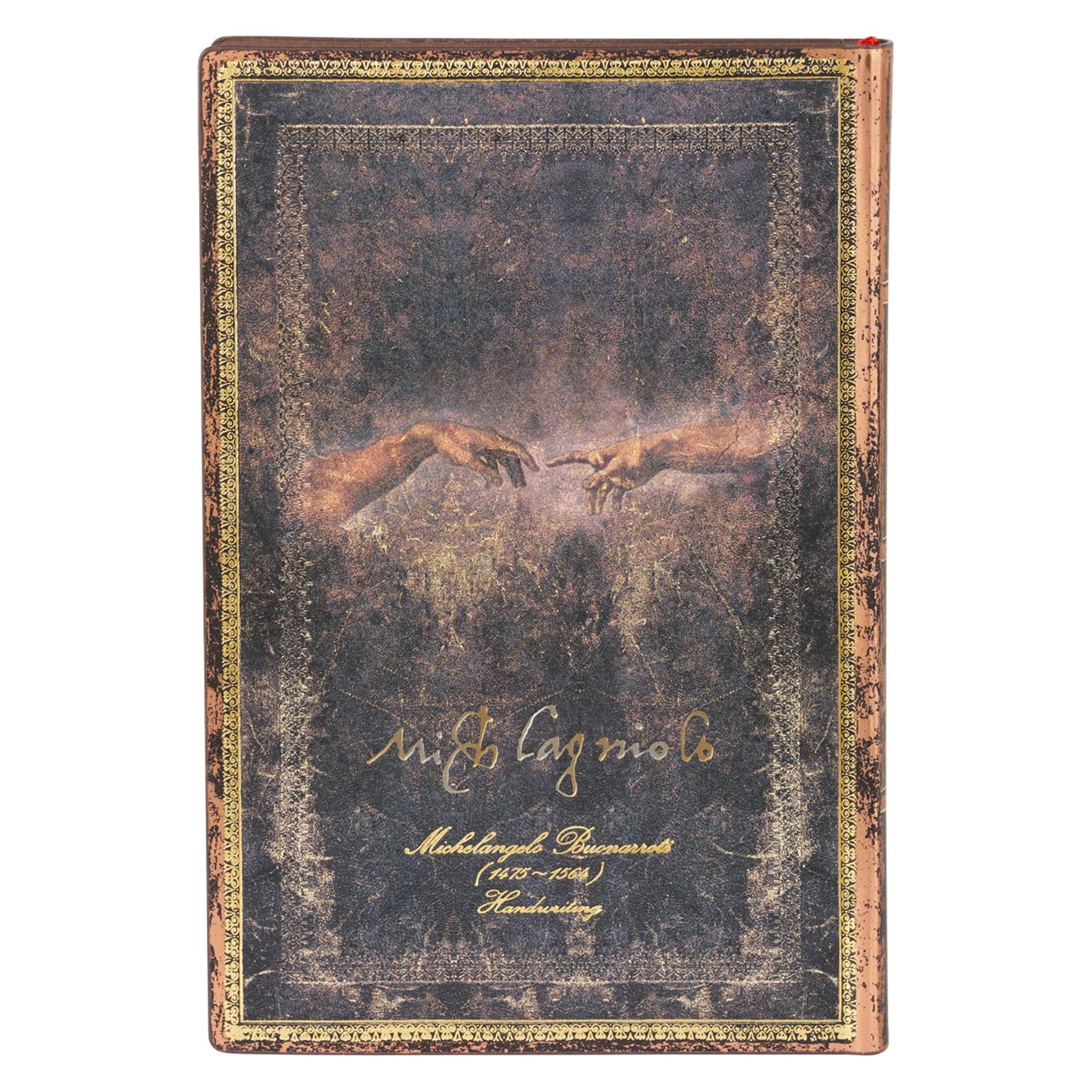 Paperblanks Softcover Flexis - Michelangelo, Handschrift - Mini - Liniert (Mini, Liniert, Weicher Einband) (37802569)