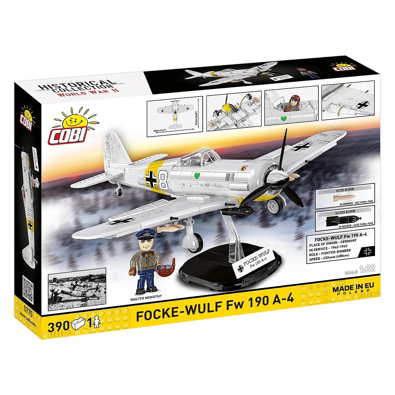 Cobi 365 PCS HC WWII /5775/ Focke Wulf FW 190 A-4 (COBI-5775)