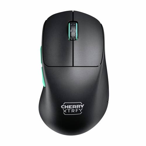 Cherry XTRFY M64 Wireless, Black Maus Funk Optisch 5 Tasten