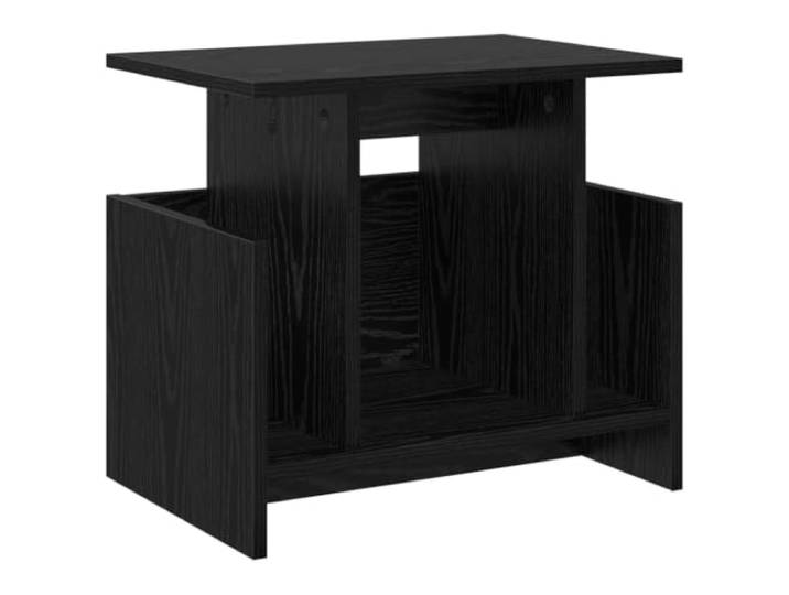 TV-Möbel, rechteckig, modern, funktional, 50 x 35 x 45 cm, aus Holz, schwarz, 02_0054717