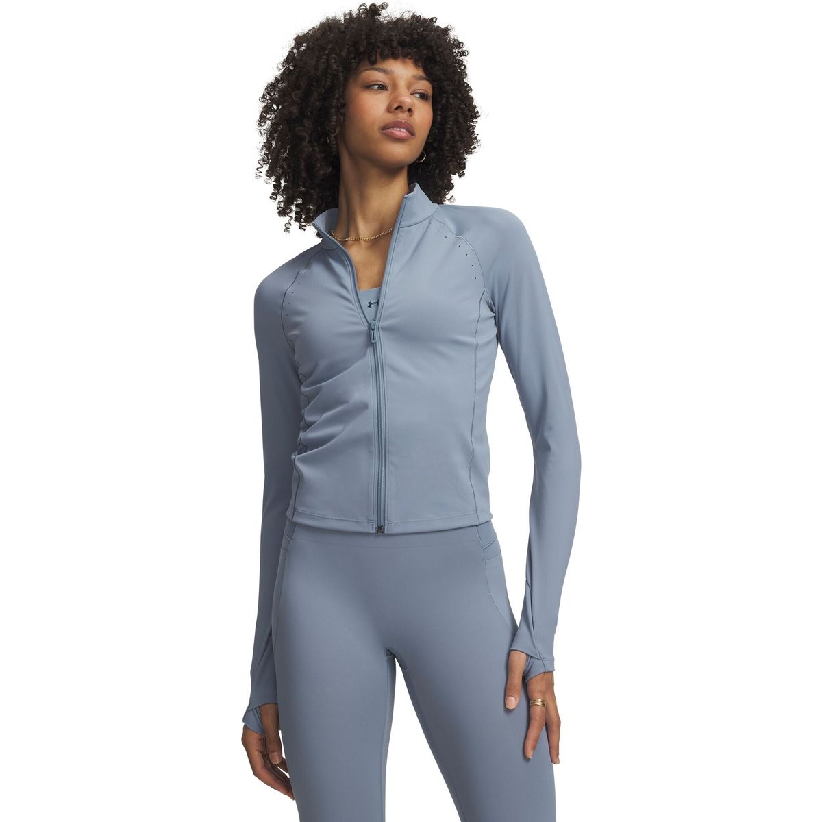 Under Armour Vanish Elite Full Zip blue metallic silver (448) S 6013858-448-SM