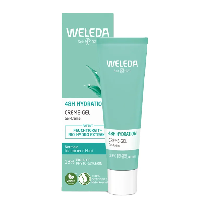 Weleda 48h Hydration Creme-Gel, 30ml 005256DC