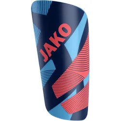 JAKO River Light Schienbeinschoner 434 - skyblue/navy/coral S