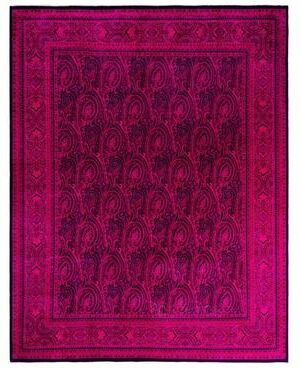 Overton "Overdyed, One-of-a-Kind Handmade Area Rug - Pink - 8' 0"" x 10' 3"""