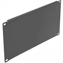 Delock 66665 Rack Zubehör Blindverschlussplatte, Serverschrank Zubehör, Schwarz