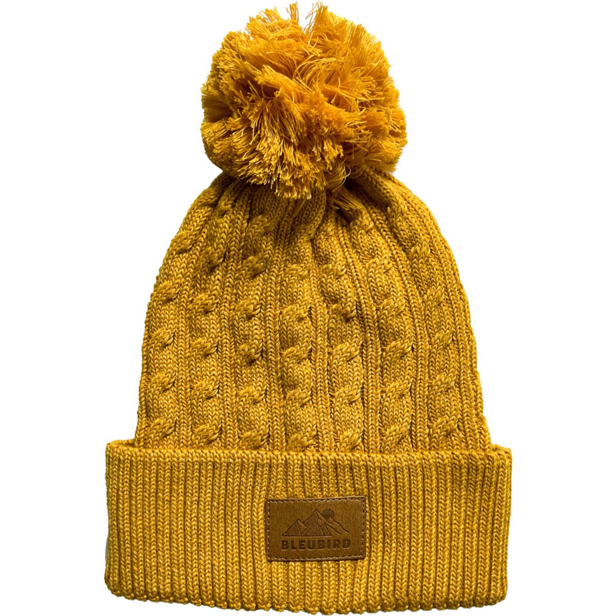 Bleubird Bobble Beanie (rpet) - Mustard mustard ONE SIZE RRPET-BOBBLE-MUST