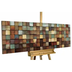 HOLZBILD Grün 144/44 cm