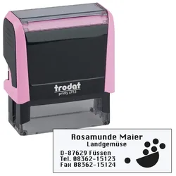 trodat Textstempel, individualisierbar printy 4913 mit Logo