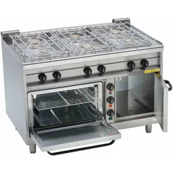 EKU Thermik 750 Gasherd PowerBurner GEHW-6