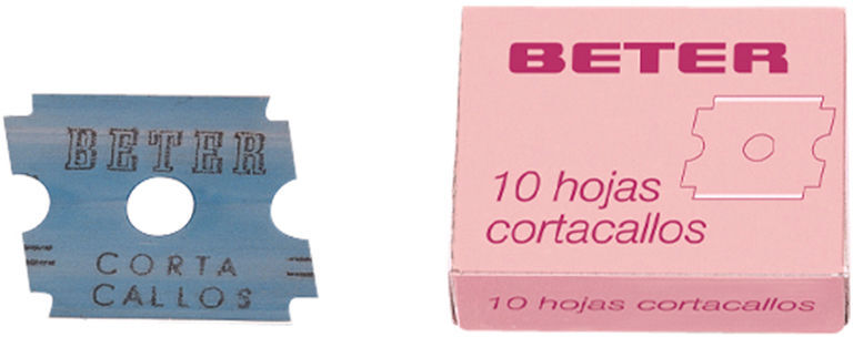 Beter Hojas Cortacallos 10 pz