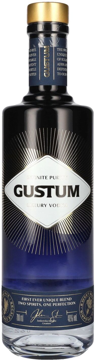 Gustum Luxury Infinite Purity Vodka 40% Vol. 0,7l
