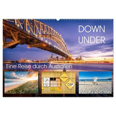 Down Under - Eine Reise durch Australien (Wandkalender 2027 DIN A2 quer), CALVENDO Monatskalender
