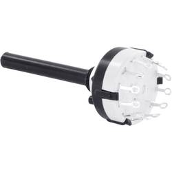 TRU COMPONENTS TC-DS3X4L TC-DS3X4L Drehschalter 0.35 A Schaltpositionen 4 4 x 30 ° 1 St.