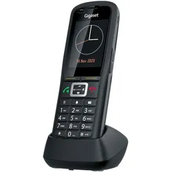 Gigaset R700H Pro - Schnurloses Erweiterungshandgerät mit Bluetooth-Schnittstelle - DECT\GAP\CAT-iq - Schwarz