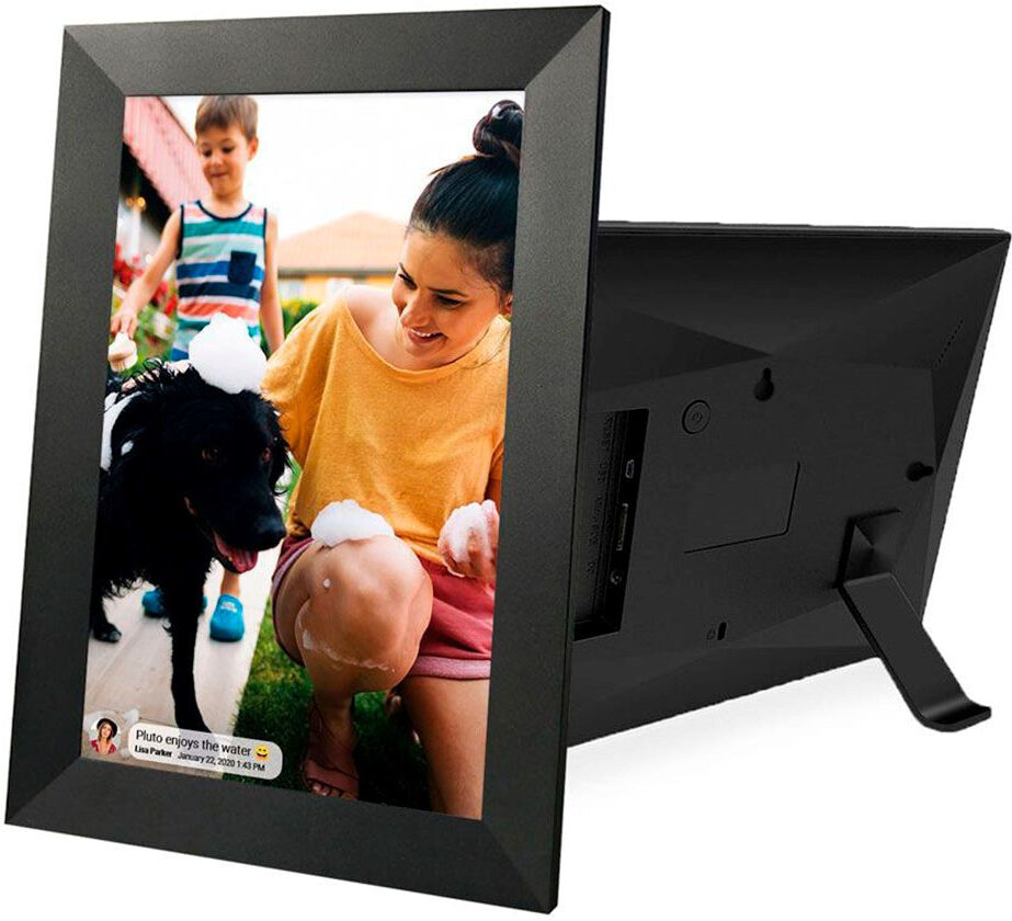 Lippa 10" Smart WiFi Fotoramme (26,2 x 18,2 cm) - Sort