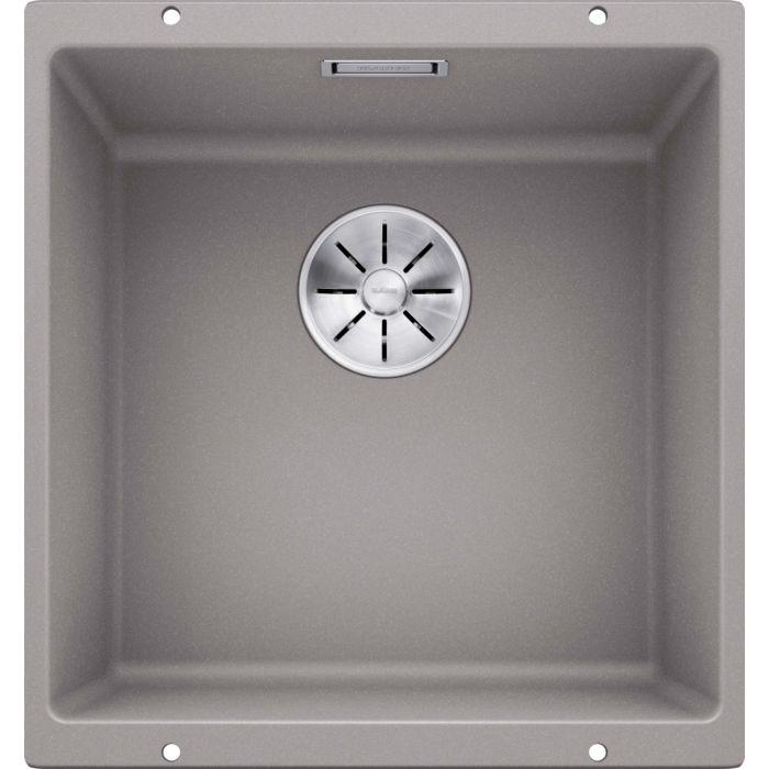 Blanco Subline 400-u Spüle 523424 43x46cm, PuraDur alumetallic, für Unterbau