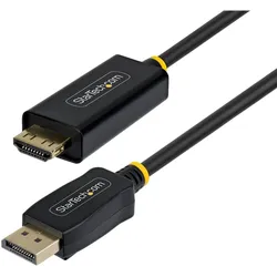 StarTech 1m DP To HDMI Adapter Cable. Nms Ns Cabl (1 m), Videokabel, Schwarz