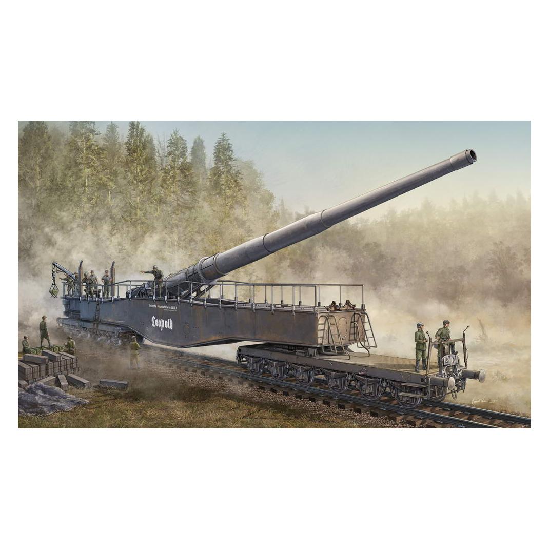 Hobby Boss German 280mm K5(E) Railway Gun Leopold (82903)