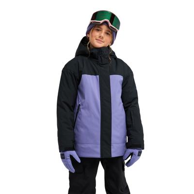 Snowboardjacke ROXY "Ice Bounded 10K", Kinder, Gr. 12, schwarz, Obermaterial: 100% Polyester., Jacken Snowboardjacke