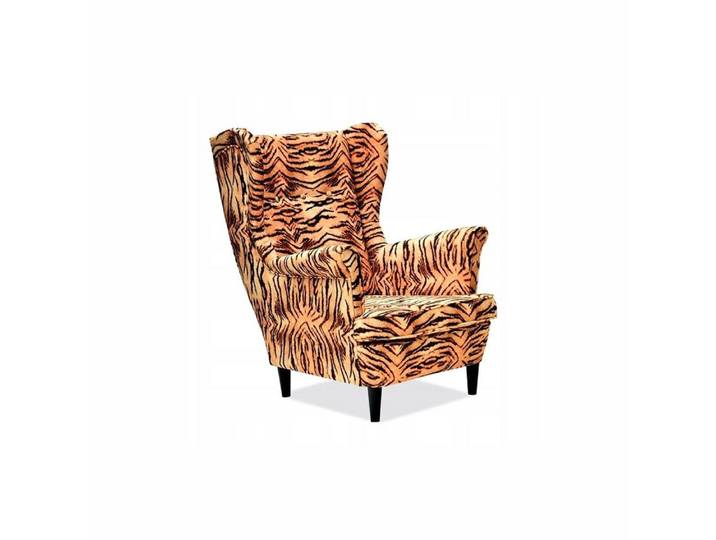 Family Meble Sessel Family Meble ARI Ohrensessel TIGER aus Samt 84x92x104 cm