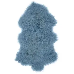 WARM & COMFY Schaffell Tibet 85 cm, sky grey Fell Blau cm