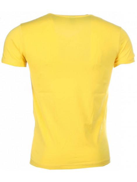 Local Fanatic T-shirt pele geel