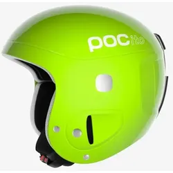 Kinder Skihelm POC POCito Skull fluoreszierend gelb/grün verstellbar