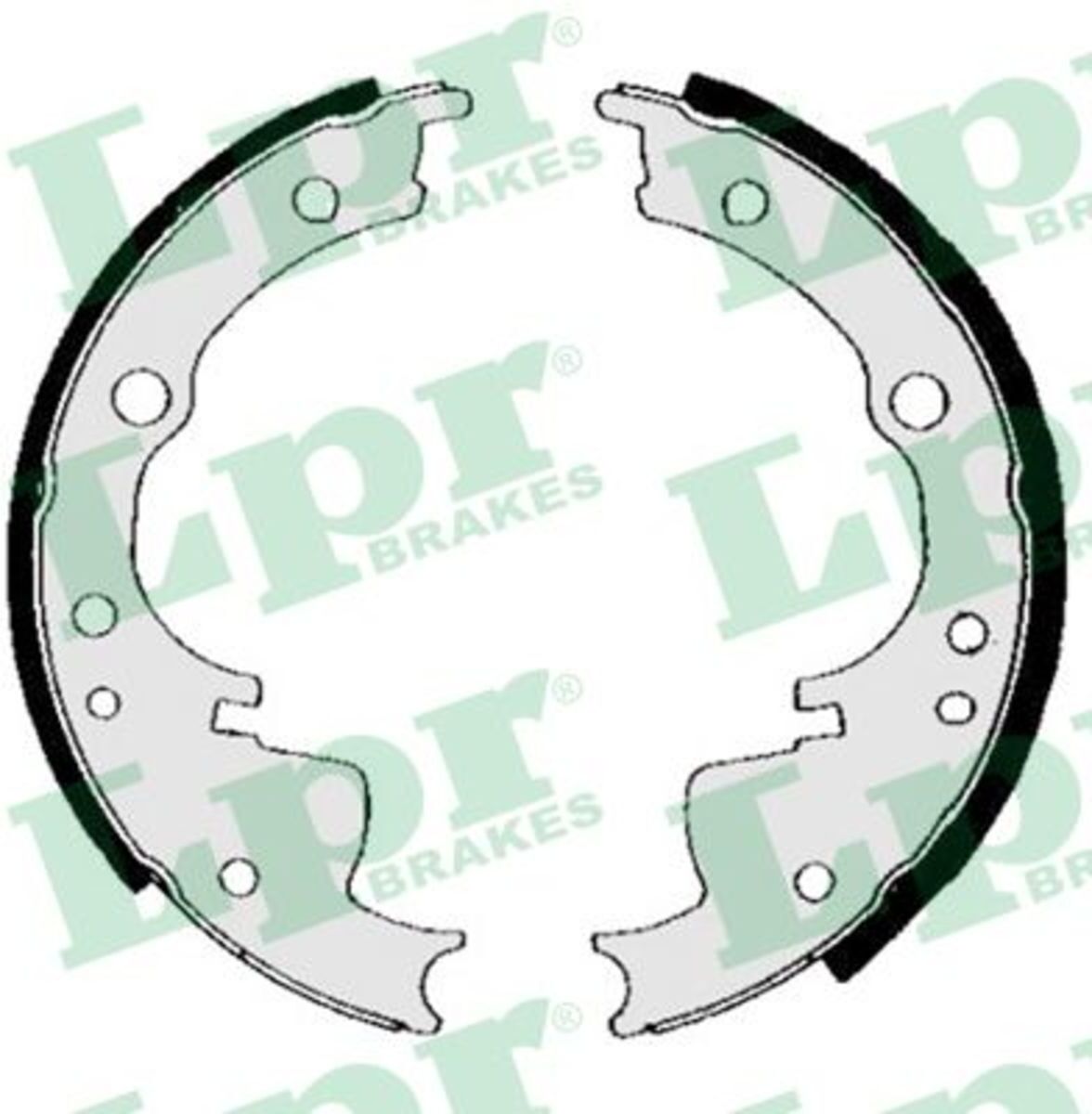 Bremsbackensatz LPR 04330