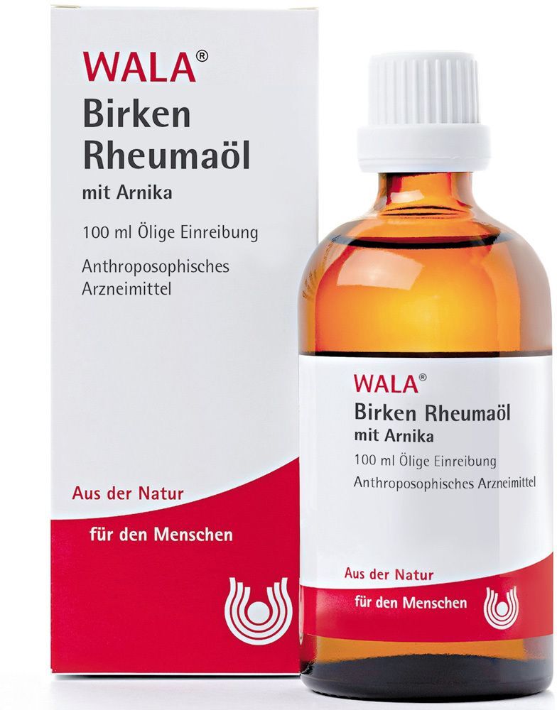 WALA Birken Rheumaöl mit Arnika 100 ml Öl