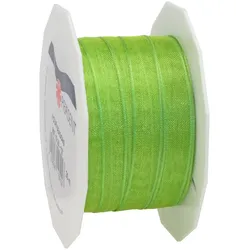PRÄSENT Geschenkbänder 10 mm x 25 m grasgrün