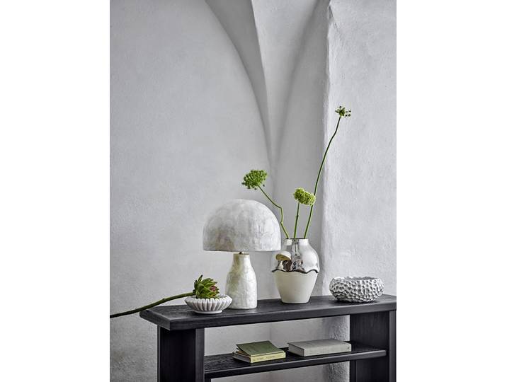 Vase Silvio Ø 20cm Silber