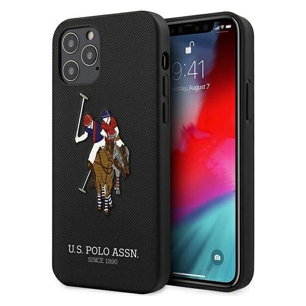 U.S. Polo US Polo USHCP12MPUGFLBK iPhone 12/12 Pro 6.1 juoda (Apple iPhone 12, Apple iPhone 12 Pro) (USP000065-0)