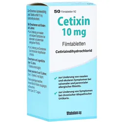 Cetixin 10 mg Filmtabletten 50 St
