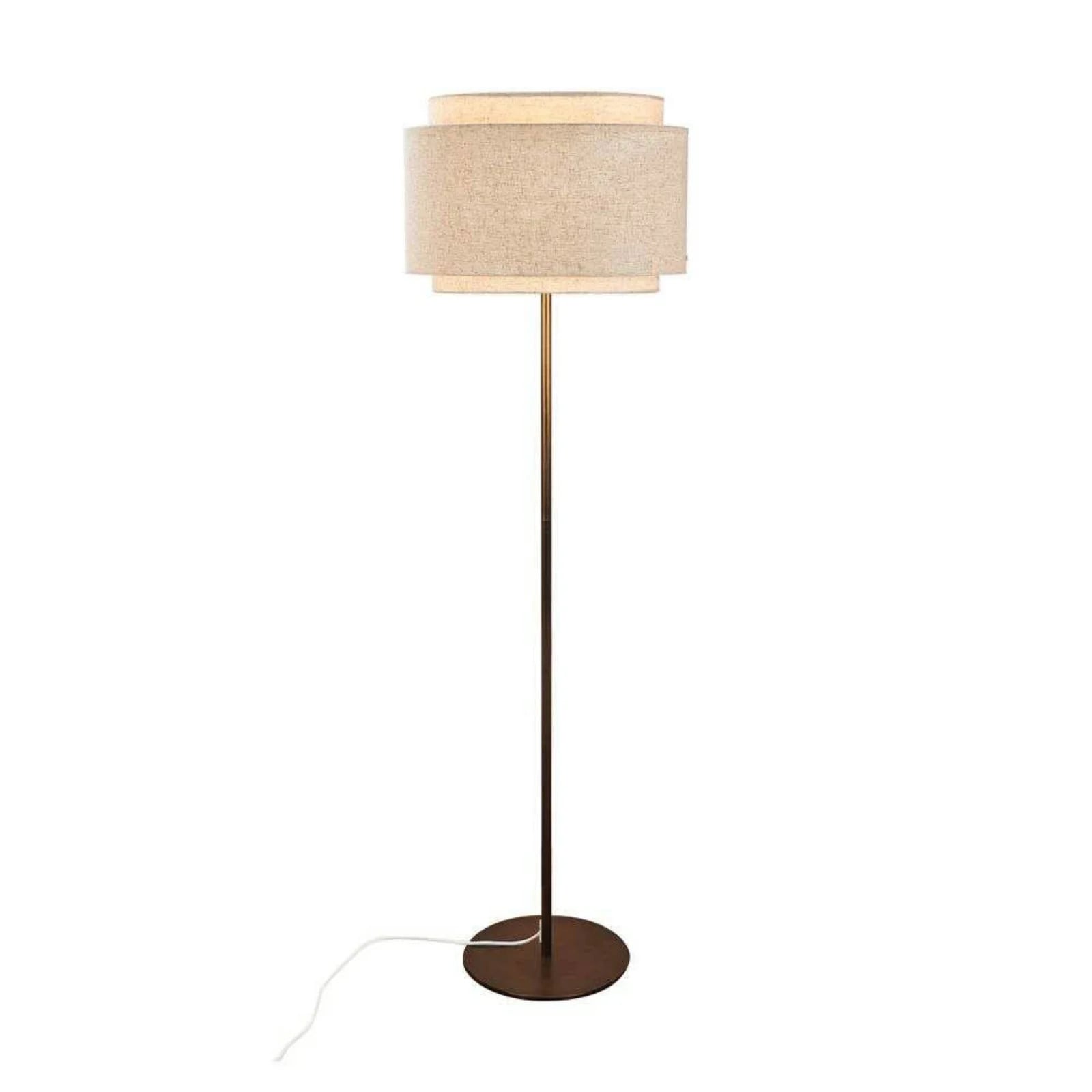 DFTP by Nordlux Takai vloerlamp, beige, textiel en metaal