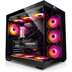 Kiebel Panorama Ultra - Intel Ultra 7 270K Plus (187660) (1000 GB, 32 GB, Intel Core Ultra 7 270K Plus, GeForce RTX 5080), PC, Schwarz