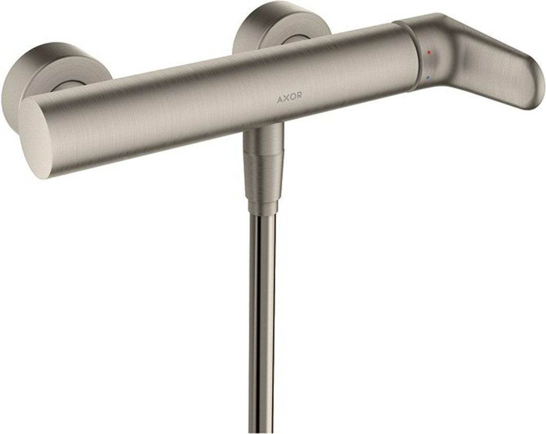 Hansgrohe Brause-Einhebelmischer Axor Citterio M AP, 1 Verbraucher, Edelstahl-Optik (34620800)