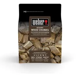 Weber Wood Chunks - Fire spice Holzstücke aus Hickoryholz - 1,5 kg