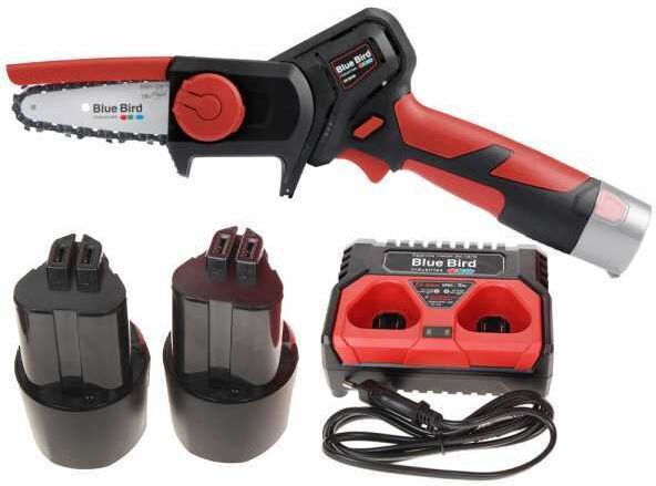 Élagueuse sur batterie Blue Bird CS 22-04 - 2 Batteries de 12.6V 2.5Ah - Capacité de coupe 100mm