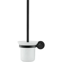 Duravit D-Code Bürstengarnitur 0099274600 Schwarz Matt, Wandhängend