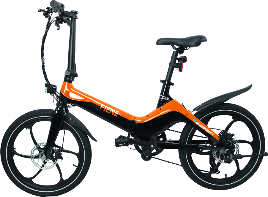 Blaupunkt FIENE 20 Zoll E-Faltrad - Racing- orange/schwarz/Modell 2022